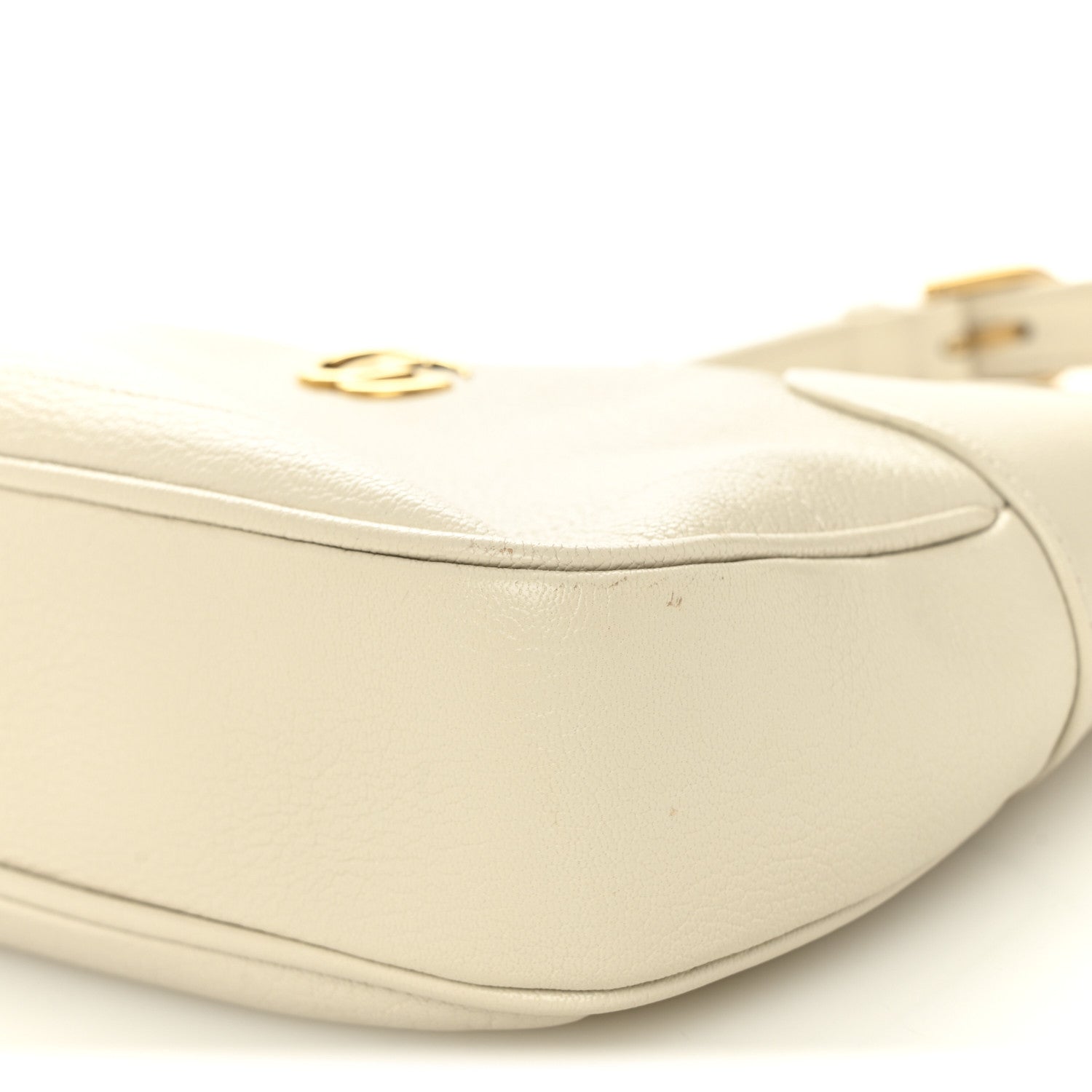 Gucci Goatskin Small Aphrodite Shoulder Bag Mystic White