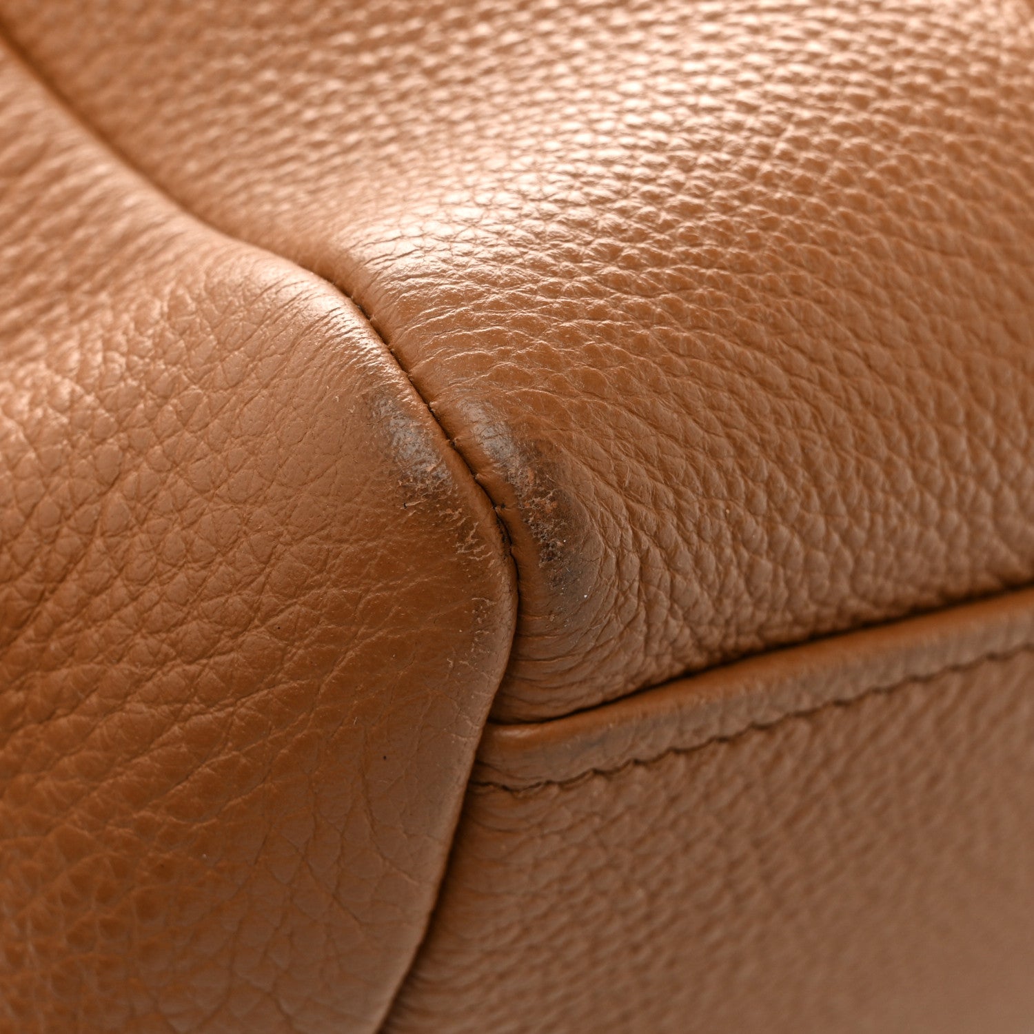 Prada Vitello Phenix Bauletto Caramel