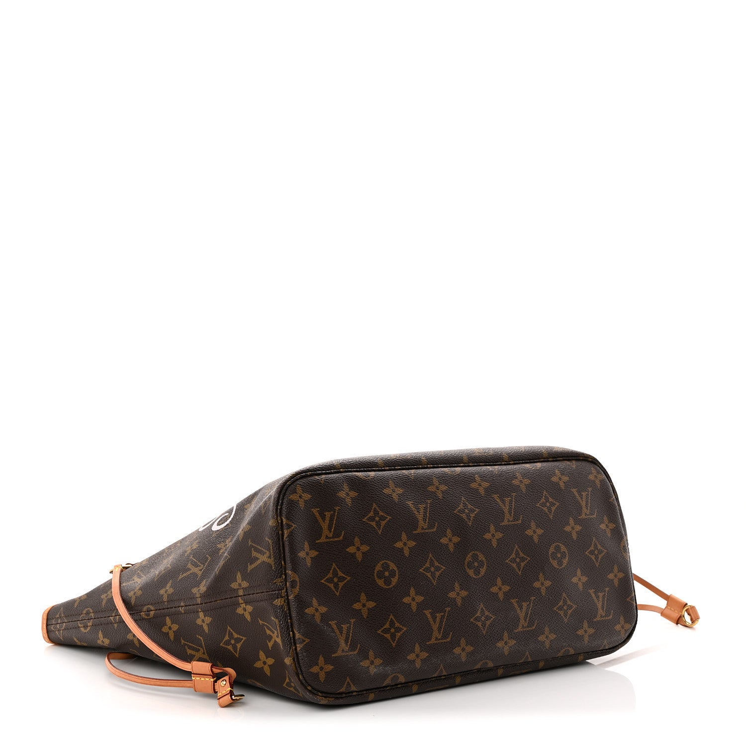 Louis Vuitton Monogram Forte Dei Marmi V Neverfull MM Rose Ballerine