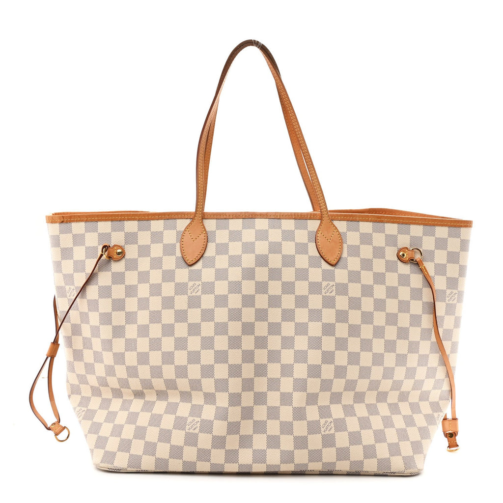 Louis Vuitton Damier Azur Neo Neverfull GM Rose Ballerine