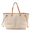 Louis Vuitton Damier Azur Neo Neverfull GM Rose Ballerine