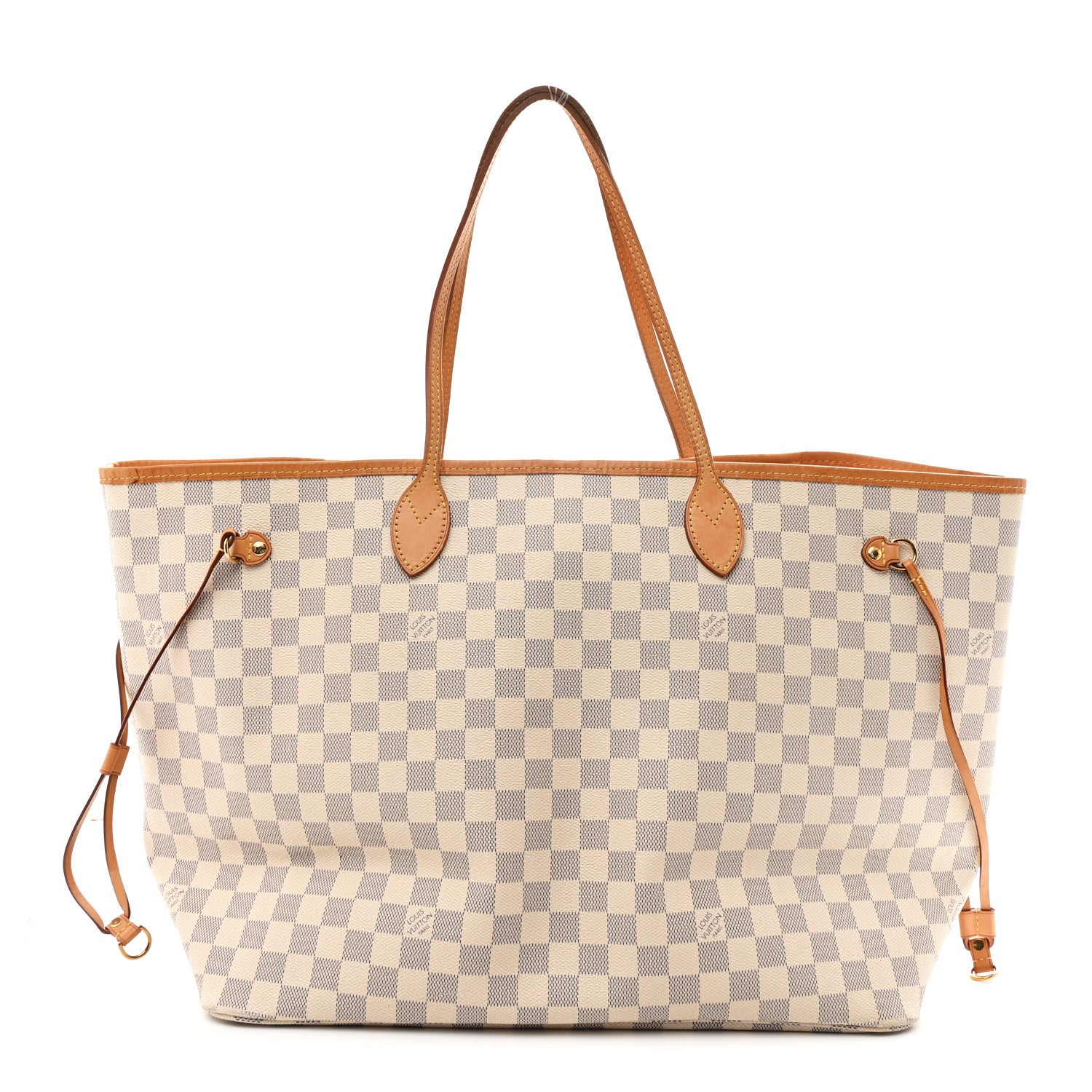 Louis Vuitton Damier Azur Neo Neverfull GM Rose Ballerine