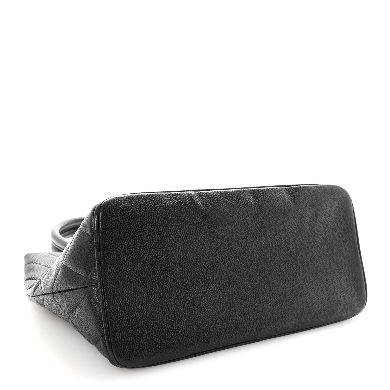 Chanel Caviar Quilted Medallion Tote Black