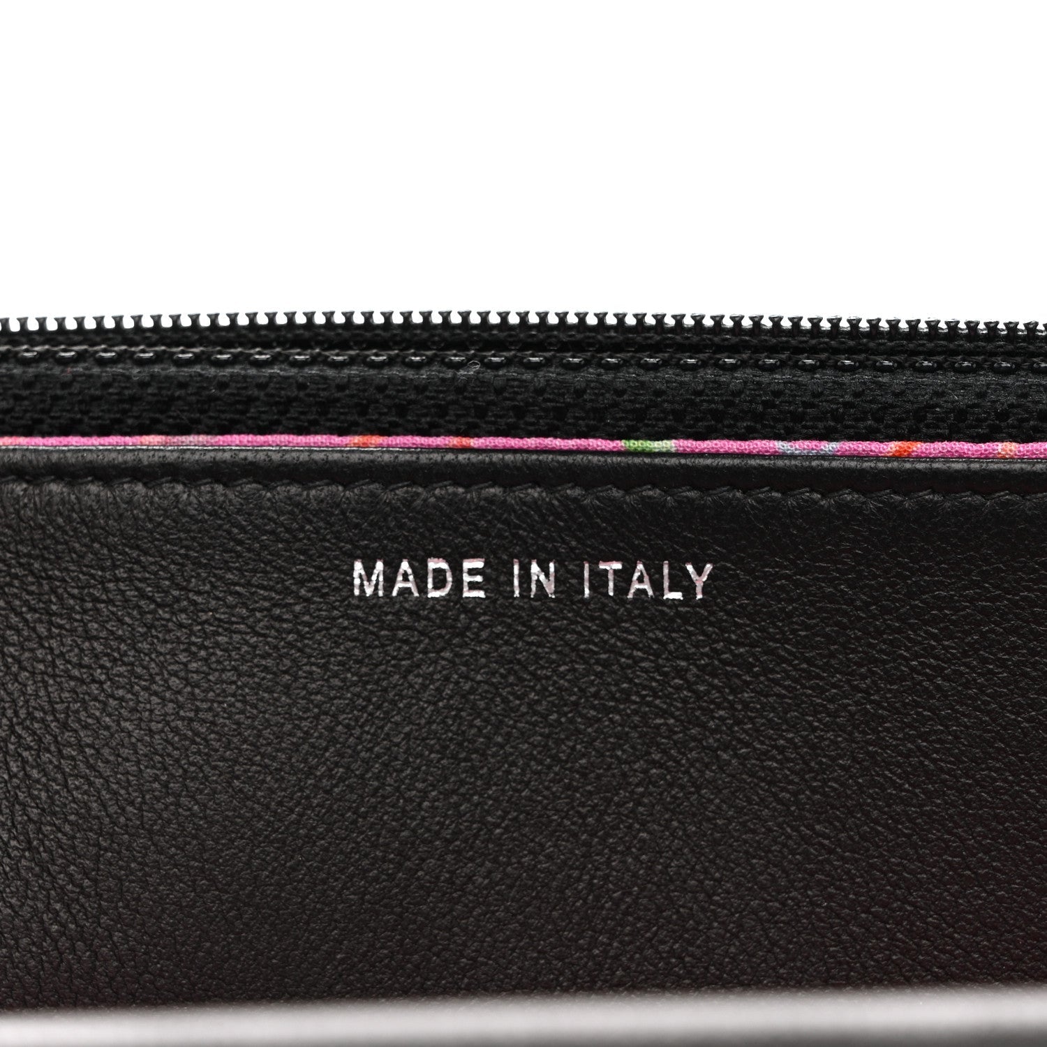 Chanel Calfskin Whipstitch Wallet On Chain WOC Black