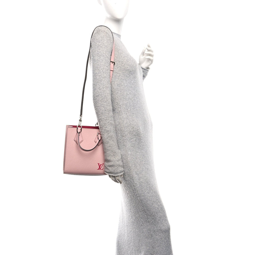 Louis Vuitton Epi Sac Plat BB Rose Ballerine