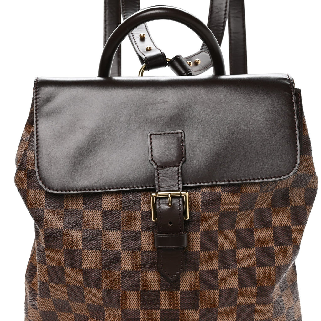 Louis Vuitton Damier Ebene Soho Backpack