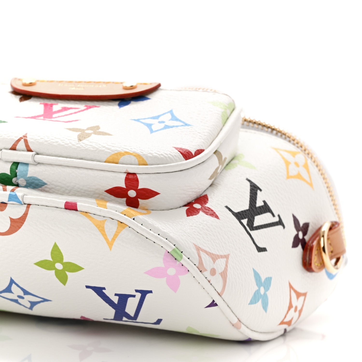 Louis Vuitton LV X TM Monogram Multicolor Mini Bumbag White