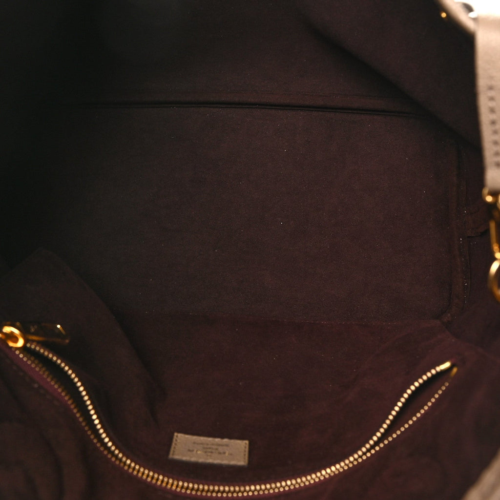 Louis Vuitton Empreinte Monogram Giant Neverfull MM Tourterelle