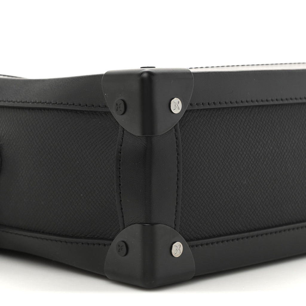 Louis Vuitton Taiga Rainbow Soft Trunk Black