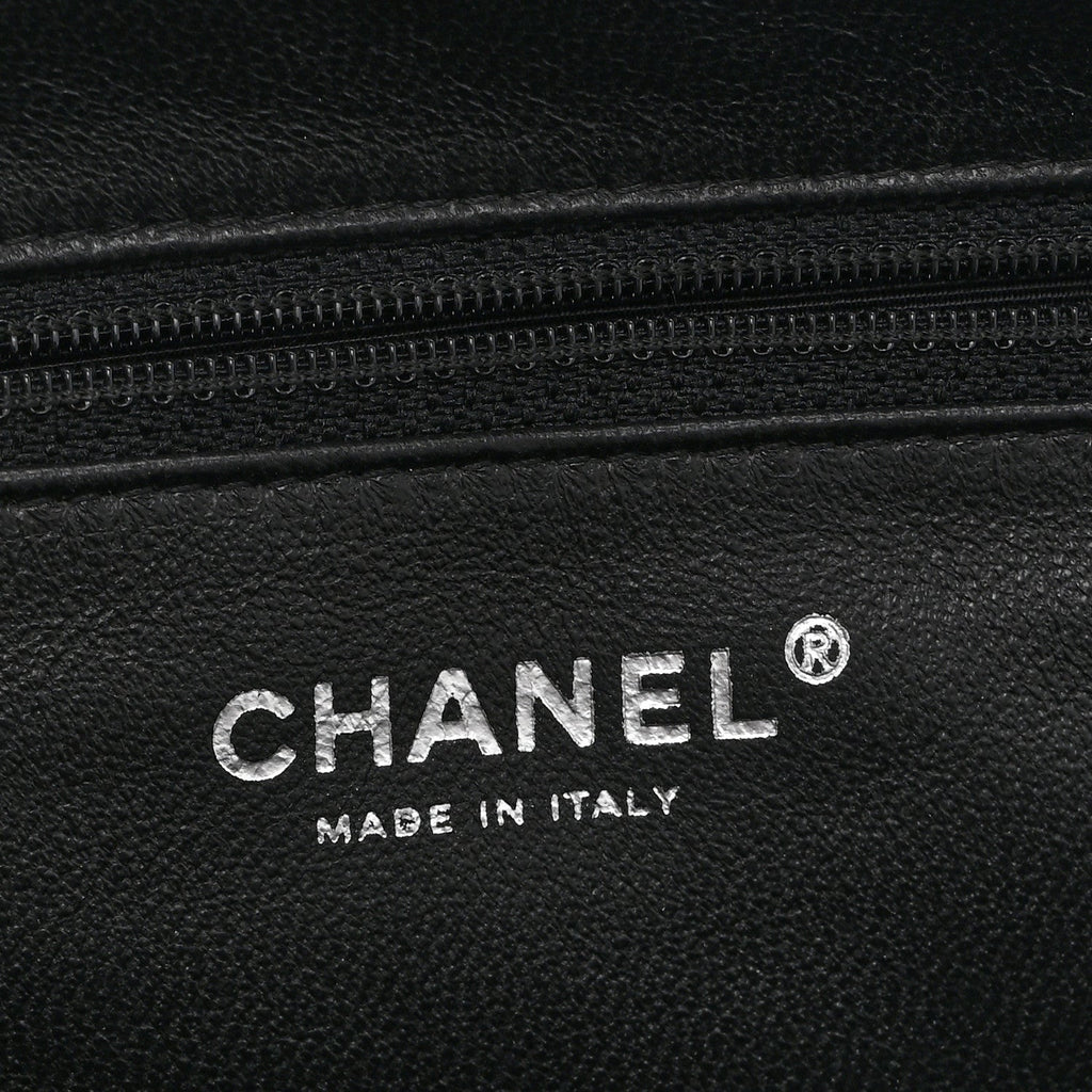 Chanel Caviar Quilted Timeless Clutch Black