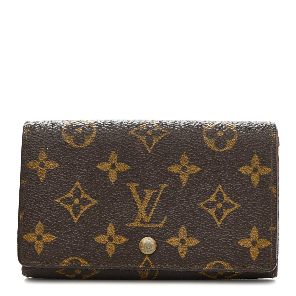Louis Vuitton Monogram Porte-Monnaie Tresor Wallet