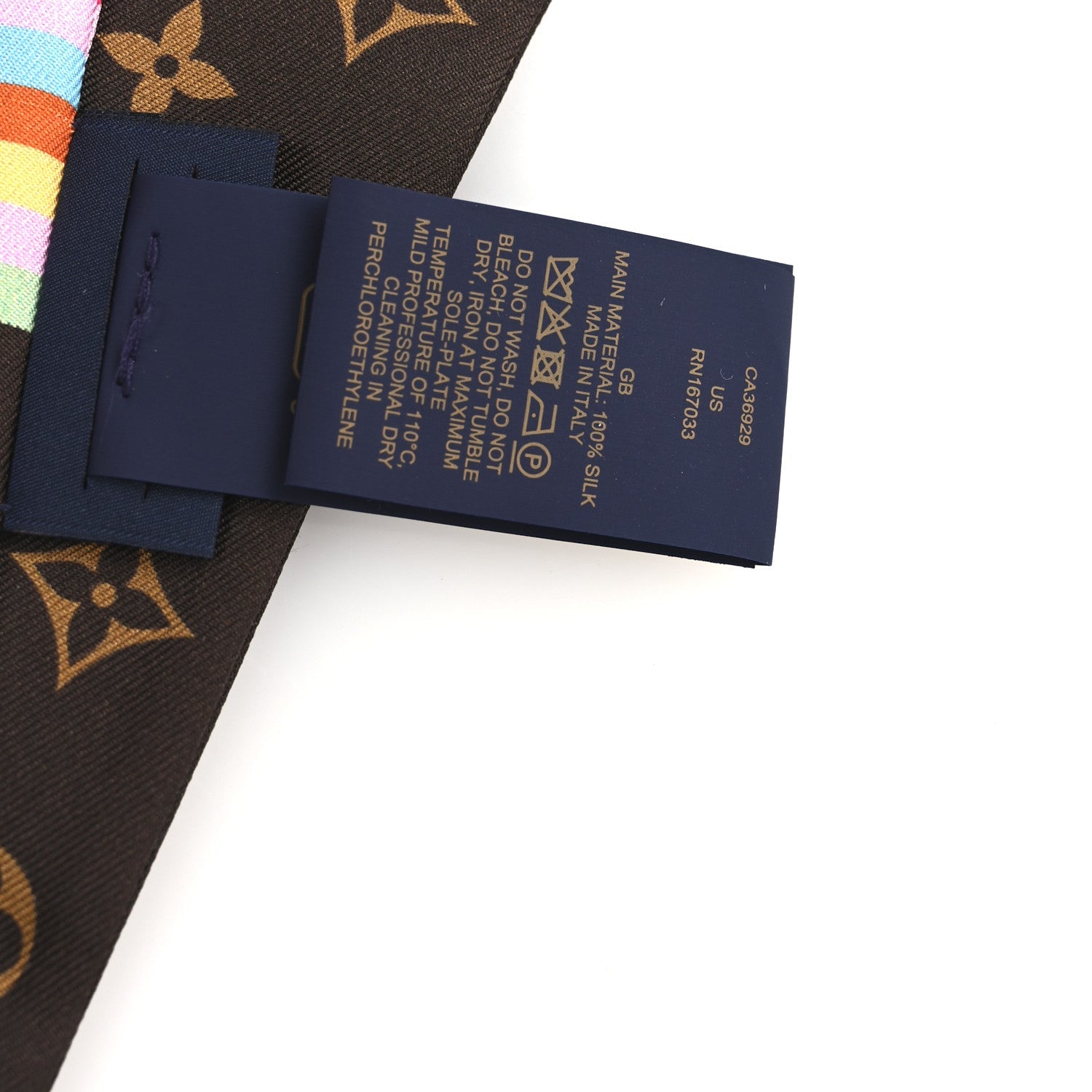Louis Vuitton LV X TM Silk Monogram Superflat Character Bandeau Brown