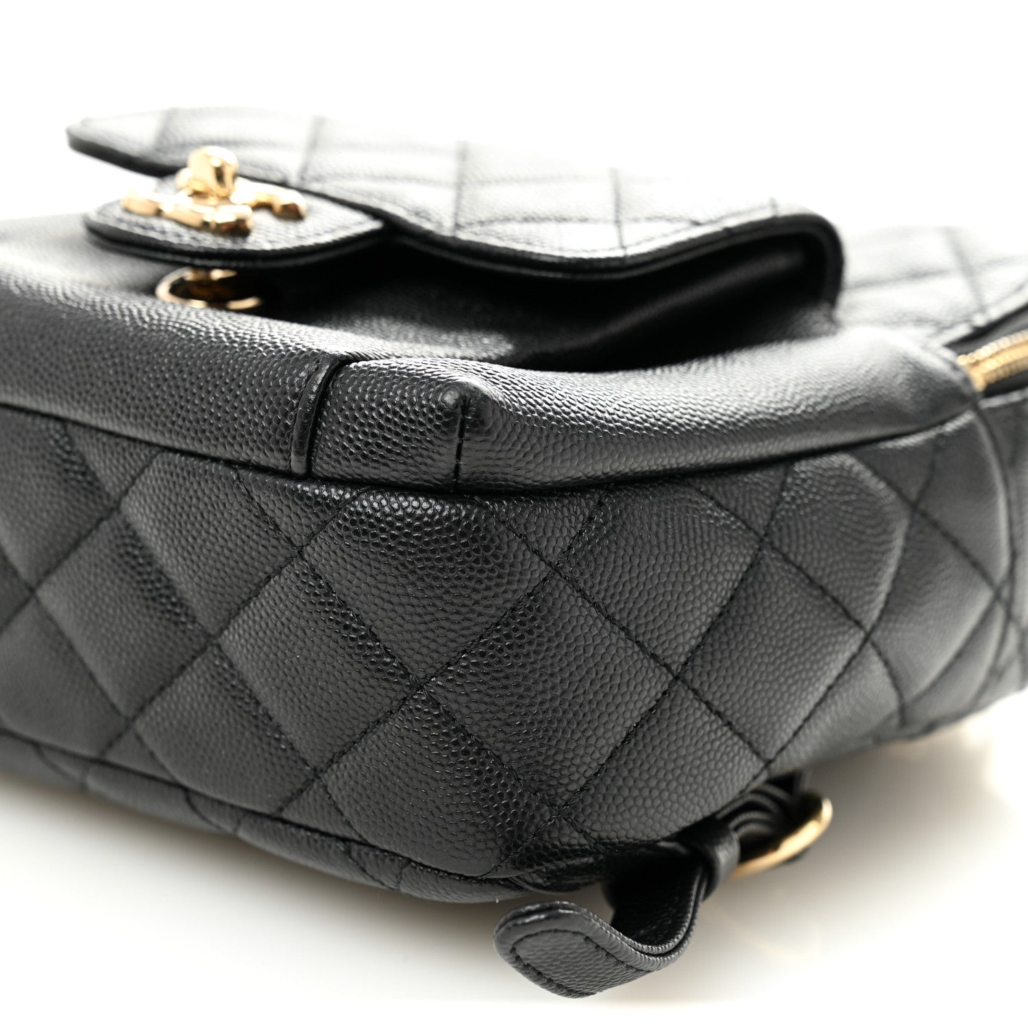Chanel Caviar Quilted Small CC Day Backpack Black