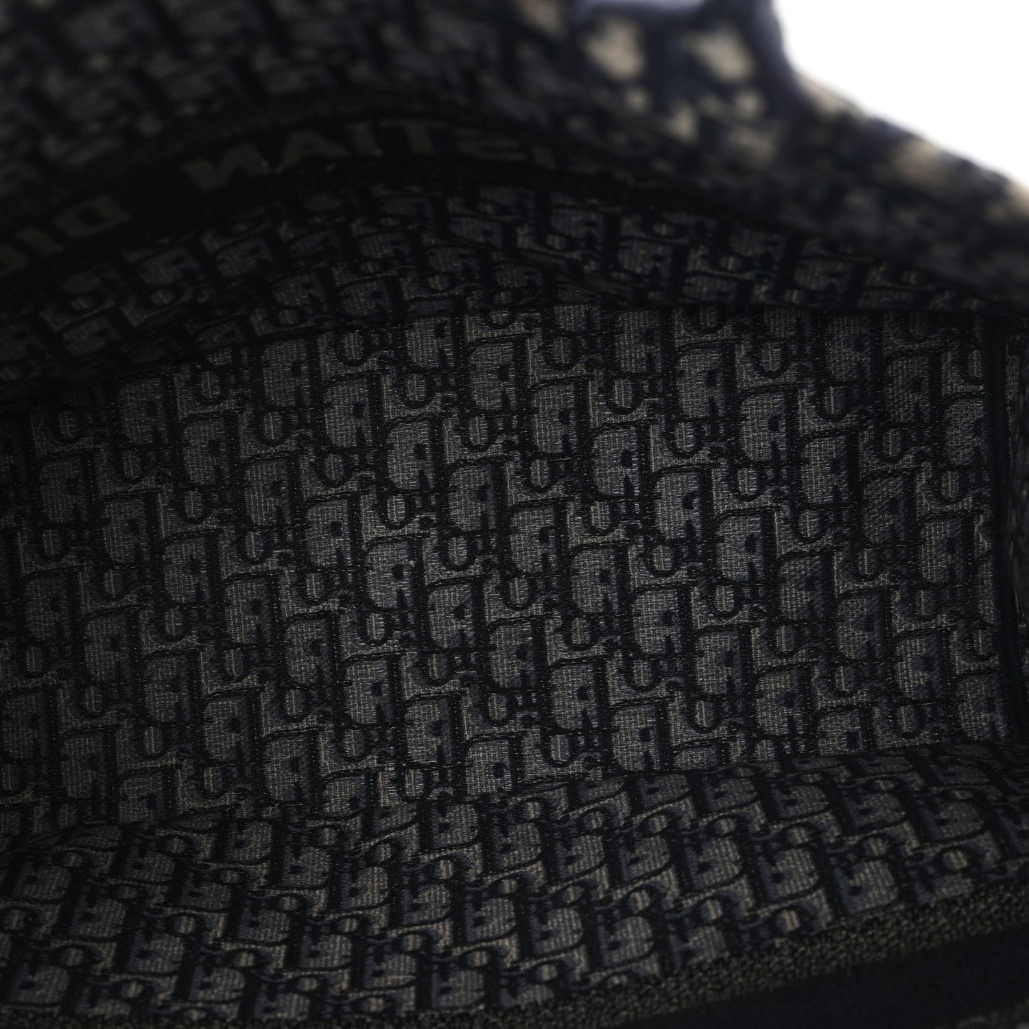 Christian Dior Oblique Large Book Tote Blue Multicolor