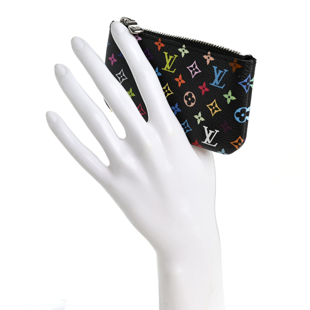 Louis Vuitton LV X TM Monogram Multicolor Key Pouch Black