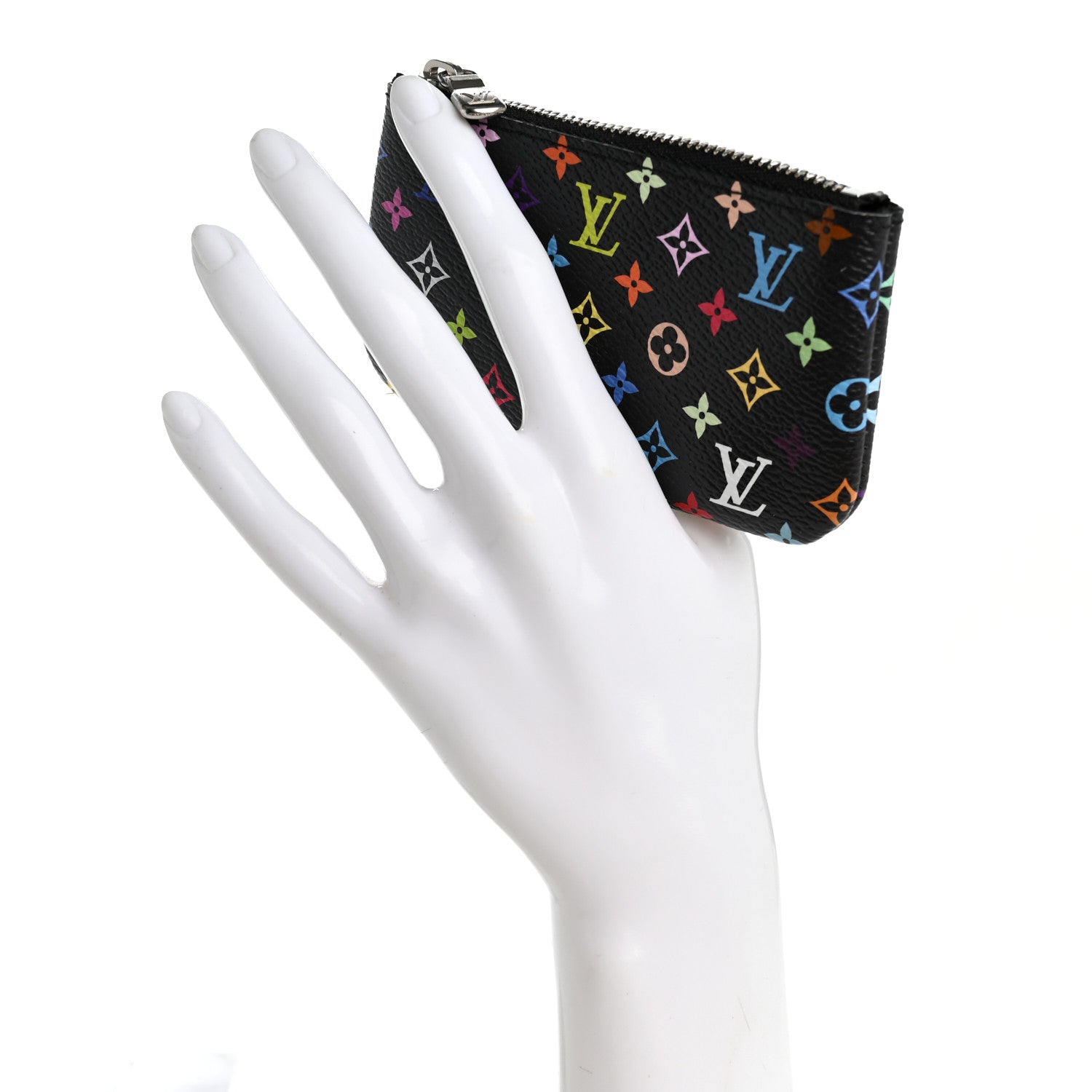 Louis Vuitton LV X TM Monogram Multicolor Key Pouch Black