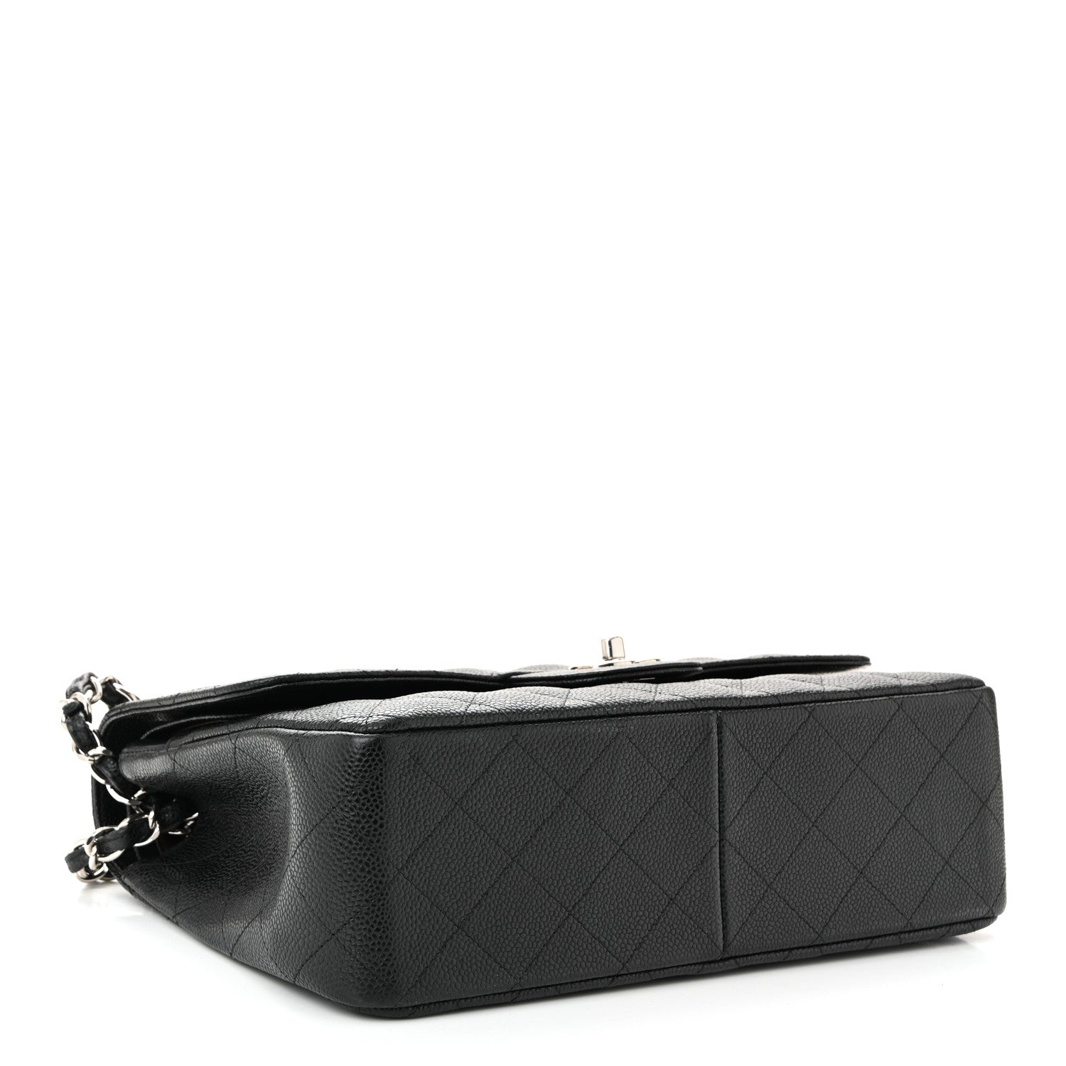 Chanel Caviar Quilted Jumbo Double Flap Black