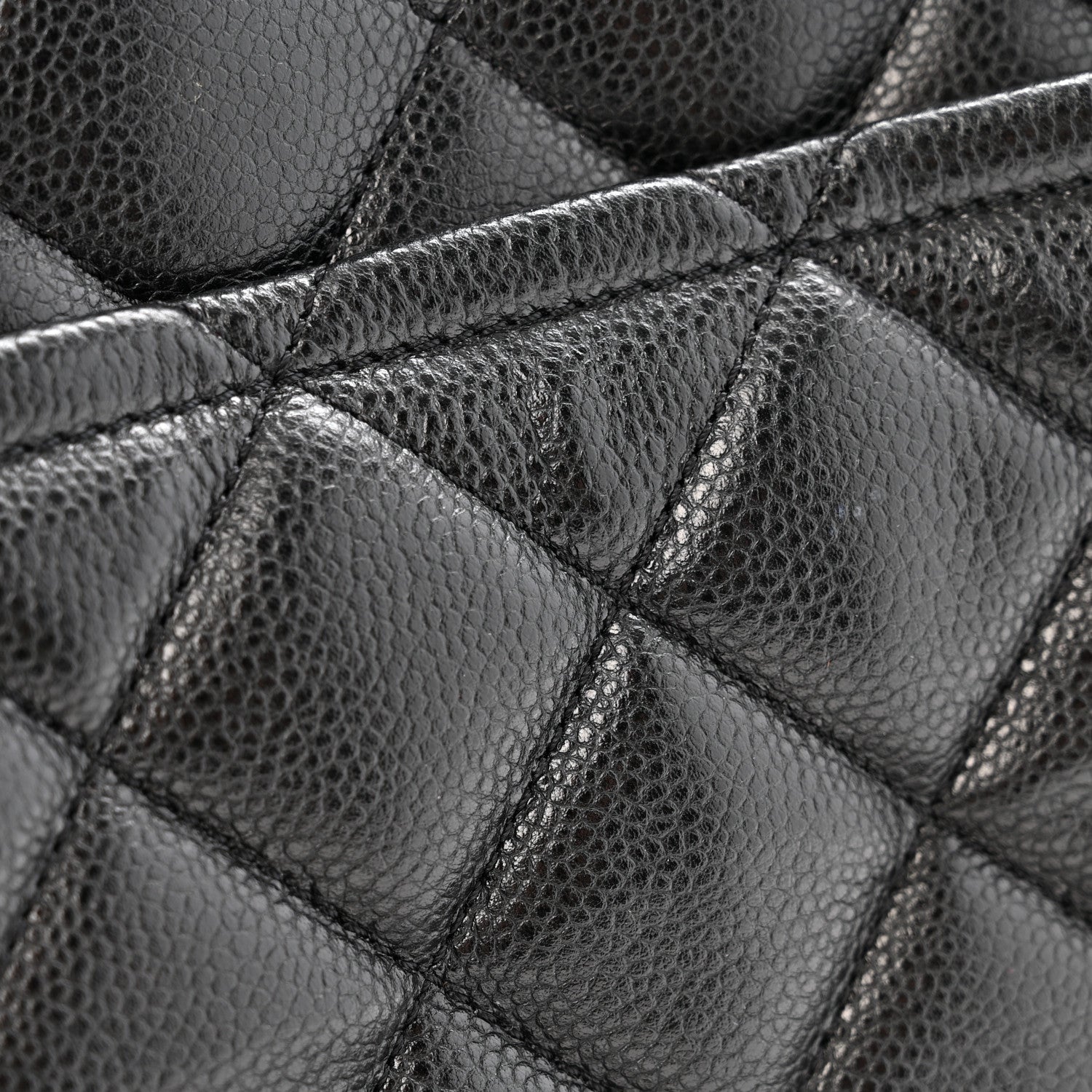 Chanel Caviar Quilted CC Timeless Soft Tote Black