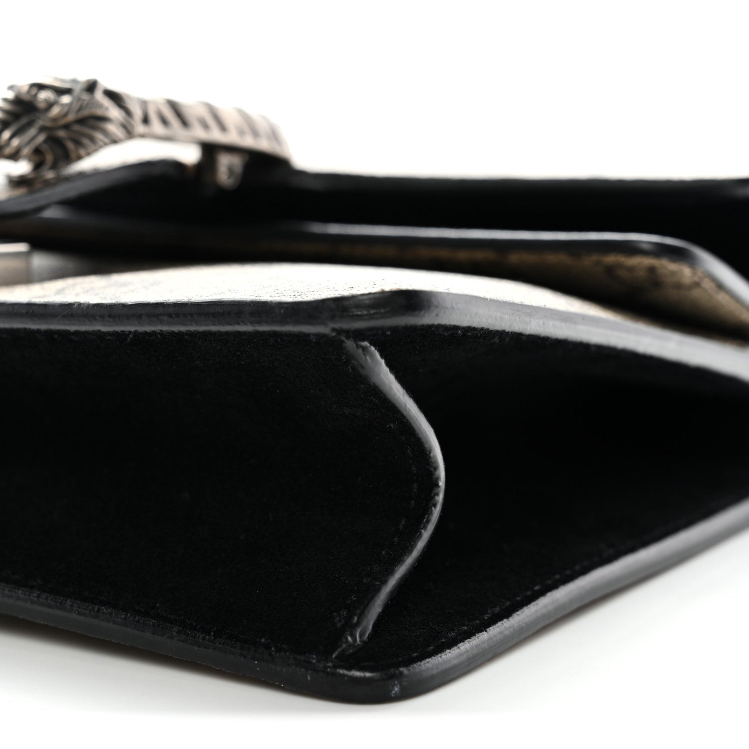 Gucci GG Supreme Monogram Mini Dionysus Shoulder Bag Black