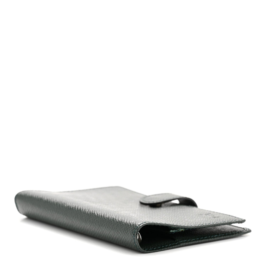 Louis Vuitton Taiga Small Ring Agenda Cover Epicea
