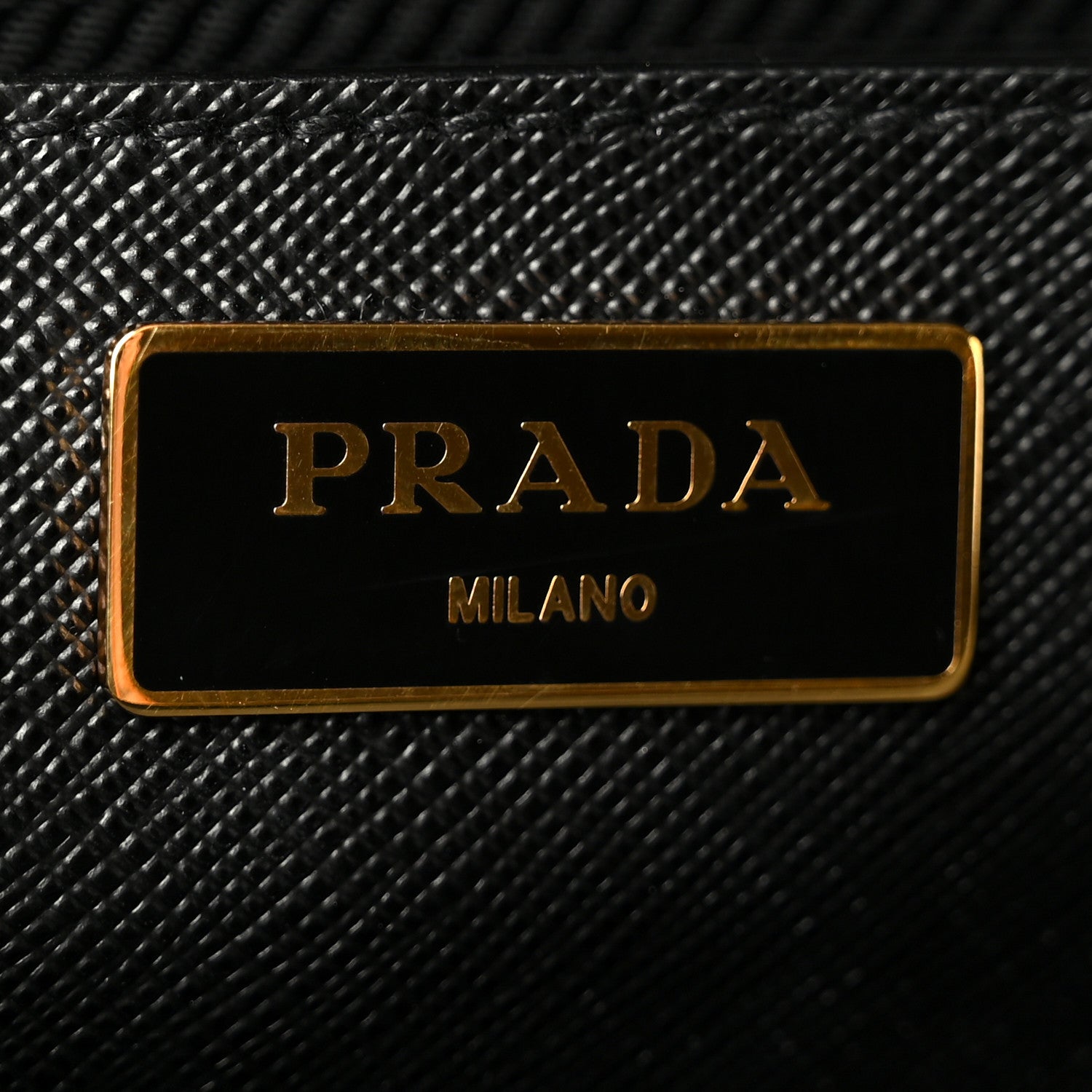 Prada Saffiano Lux Large Galleria Double Zip Tote Black