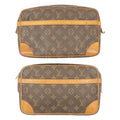 Louis Vuitton Monogram Set of 2 Compiegne 28 Pouch M51845