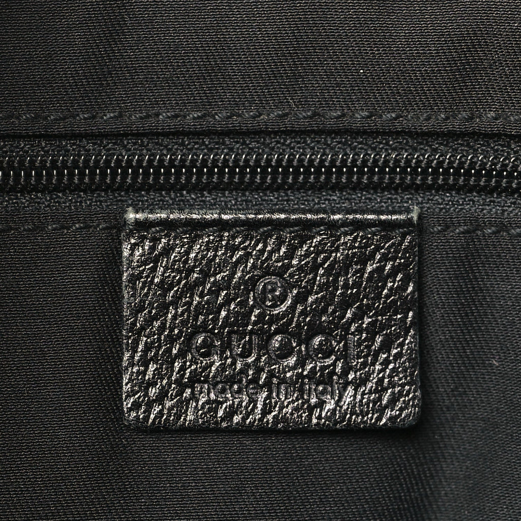 Gucci Monogram Small Princy Satchel Black