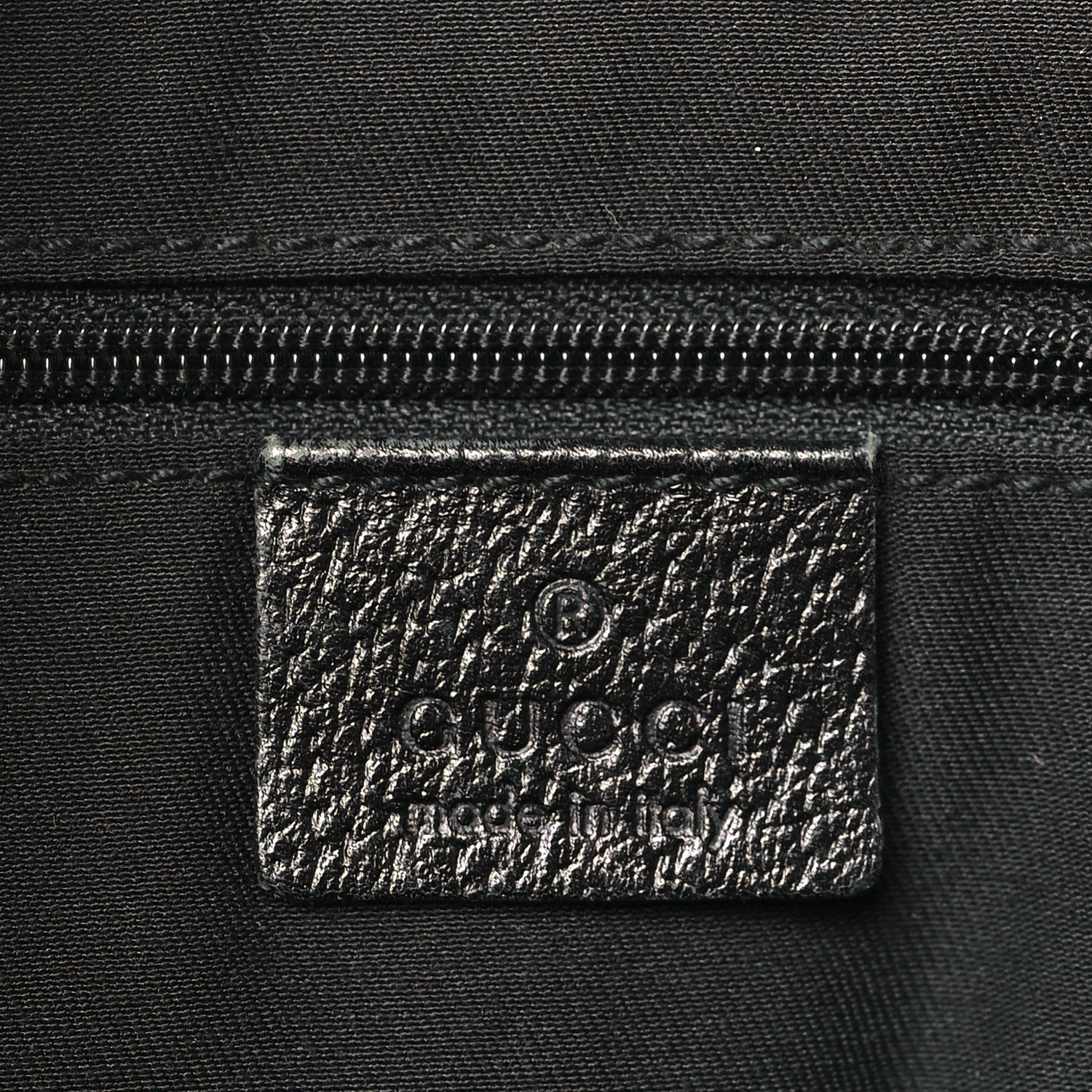 Gucci Monogram Small Princy Satchel Black