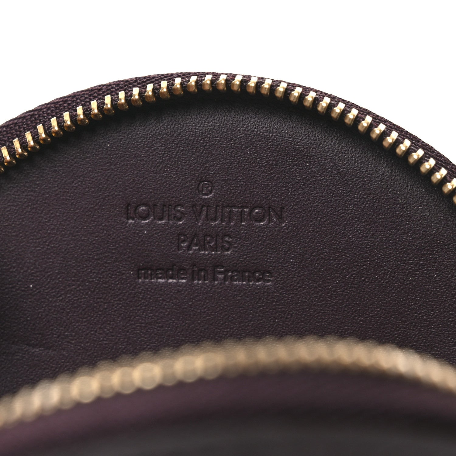 Louis Vuitton Vernis Chapeau Coin Purse Amarante