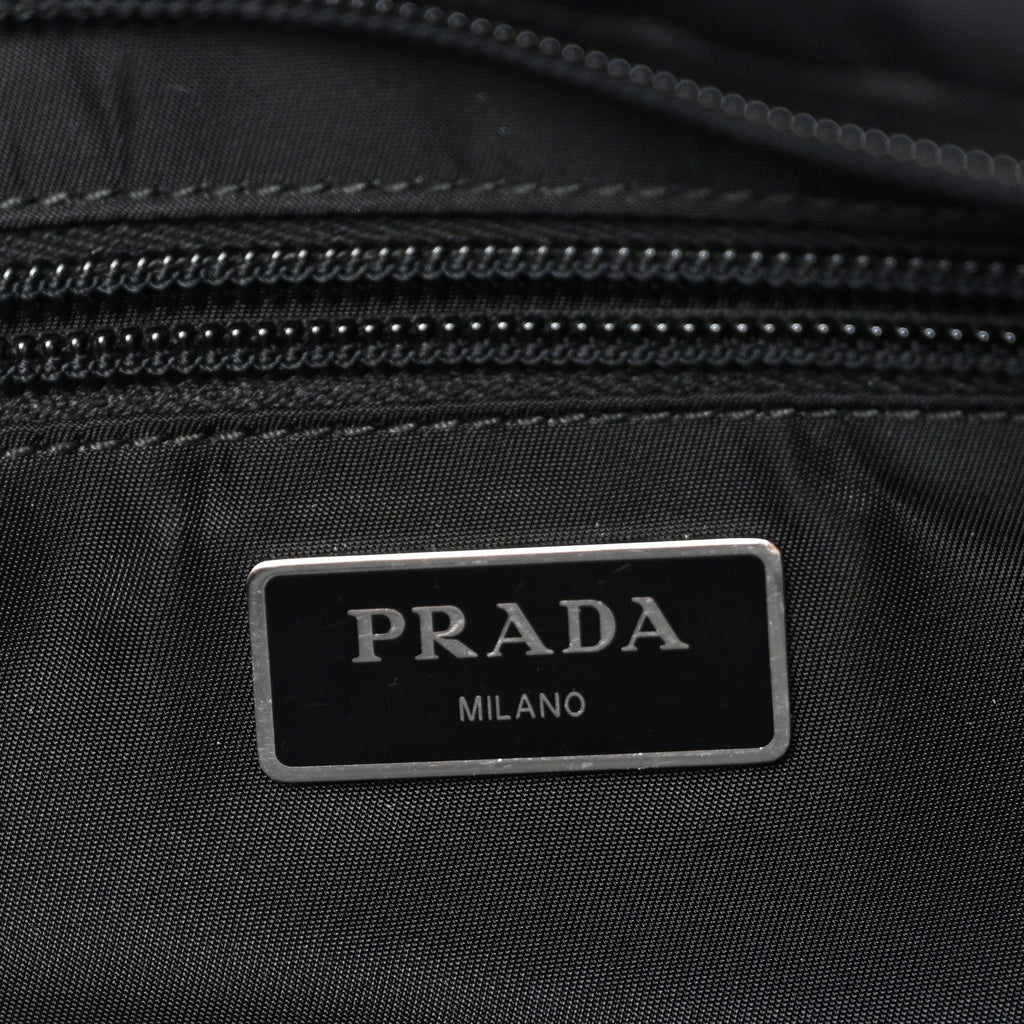 Prada Tessuto Nylon Montagna Belt Bag Black