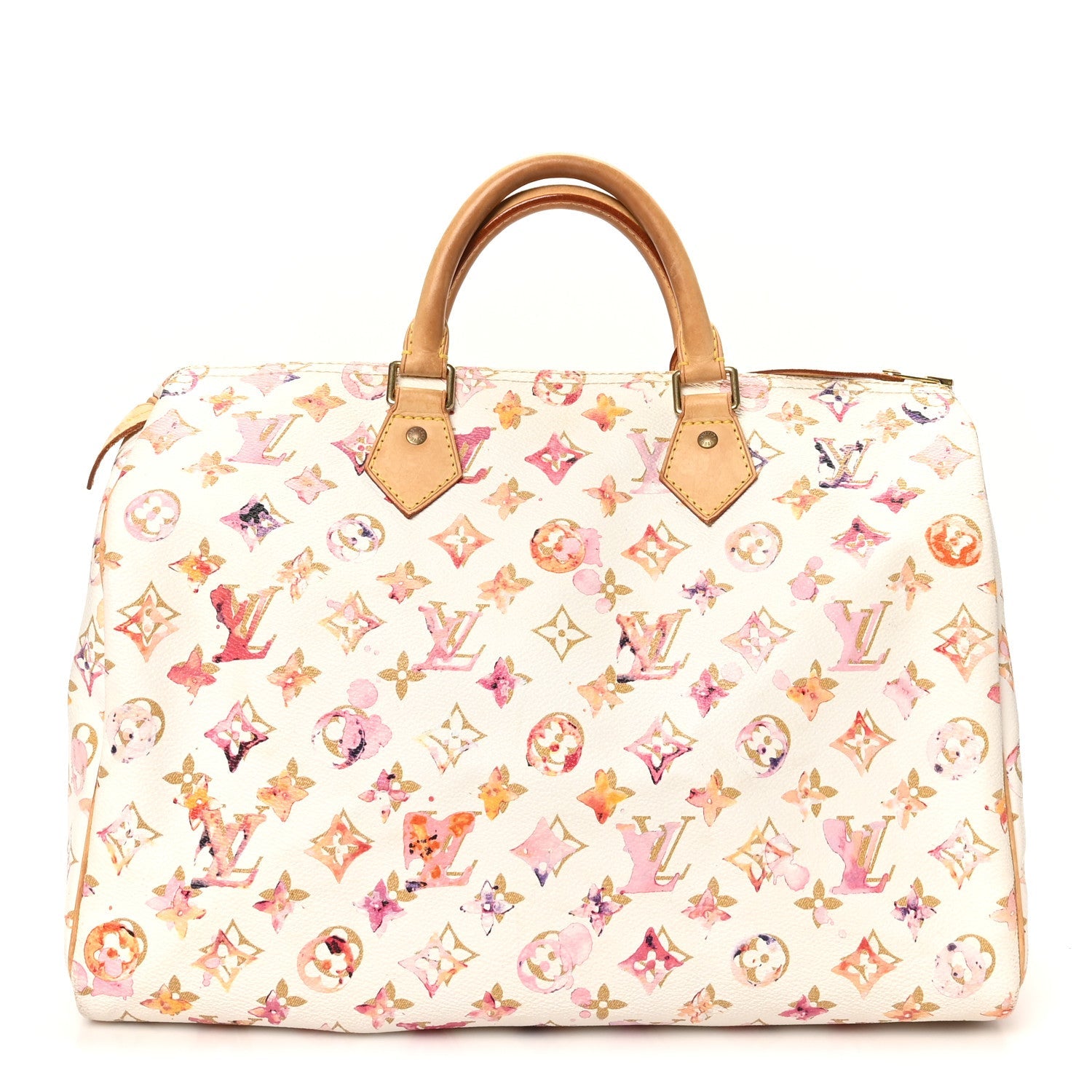 Louis Vuitton Watercolor Aquarelle Speedy 35 White