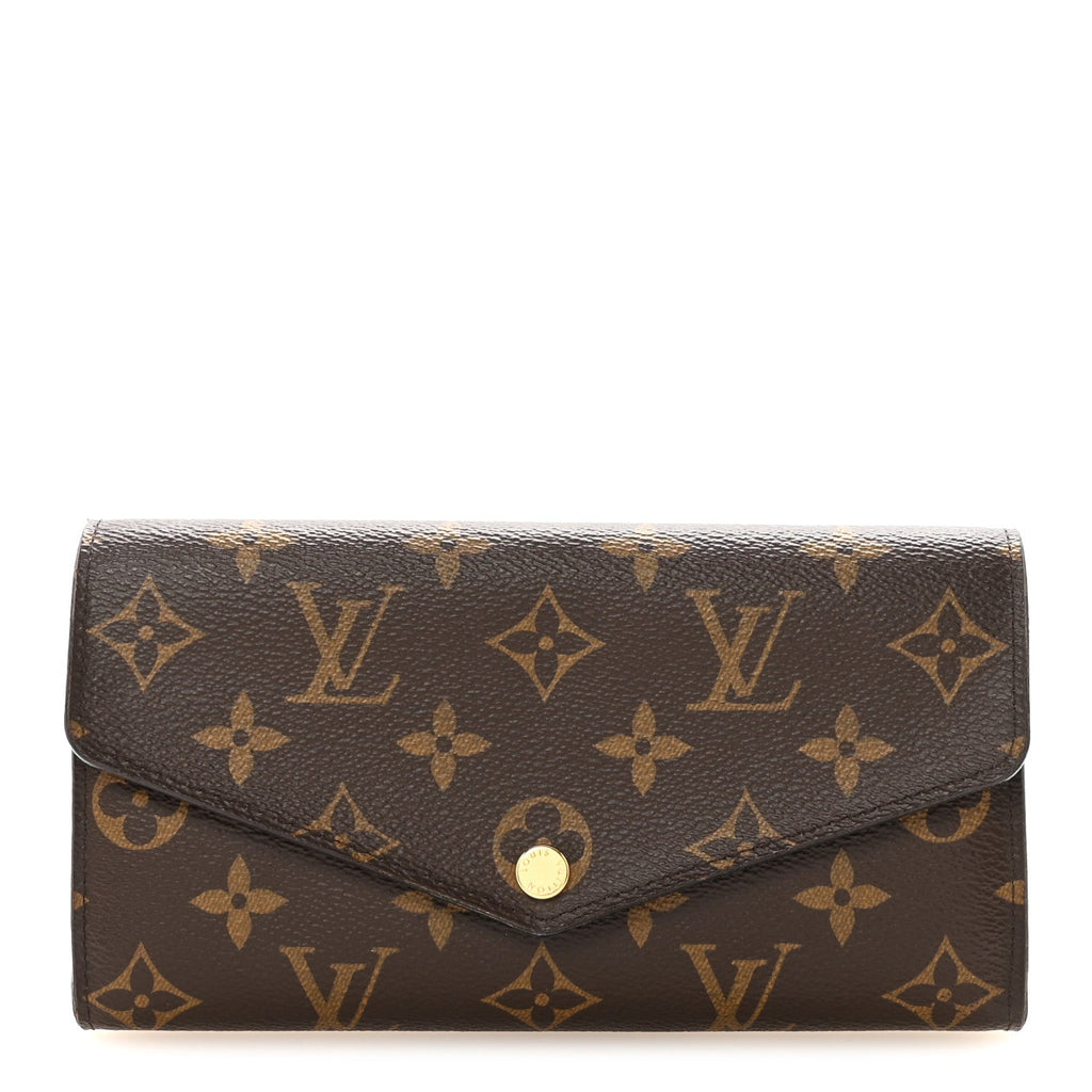 Louis Vuitton Monogram Sarah Wallet NM Fuchsia