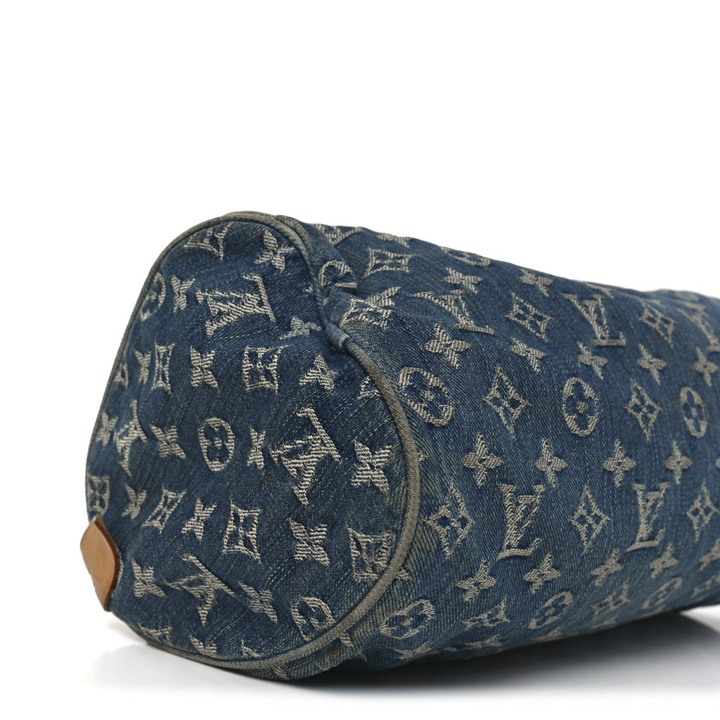 Louis Vuitton Monogram Denim Neo Speedy Blue