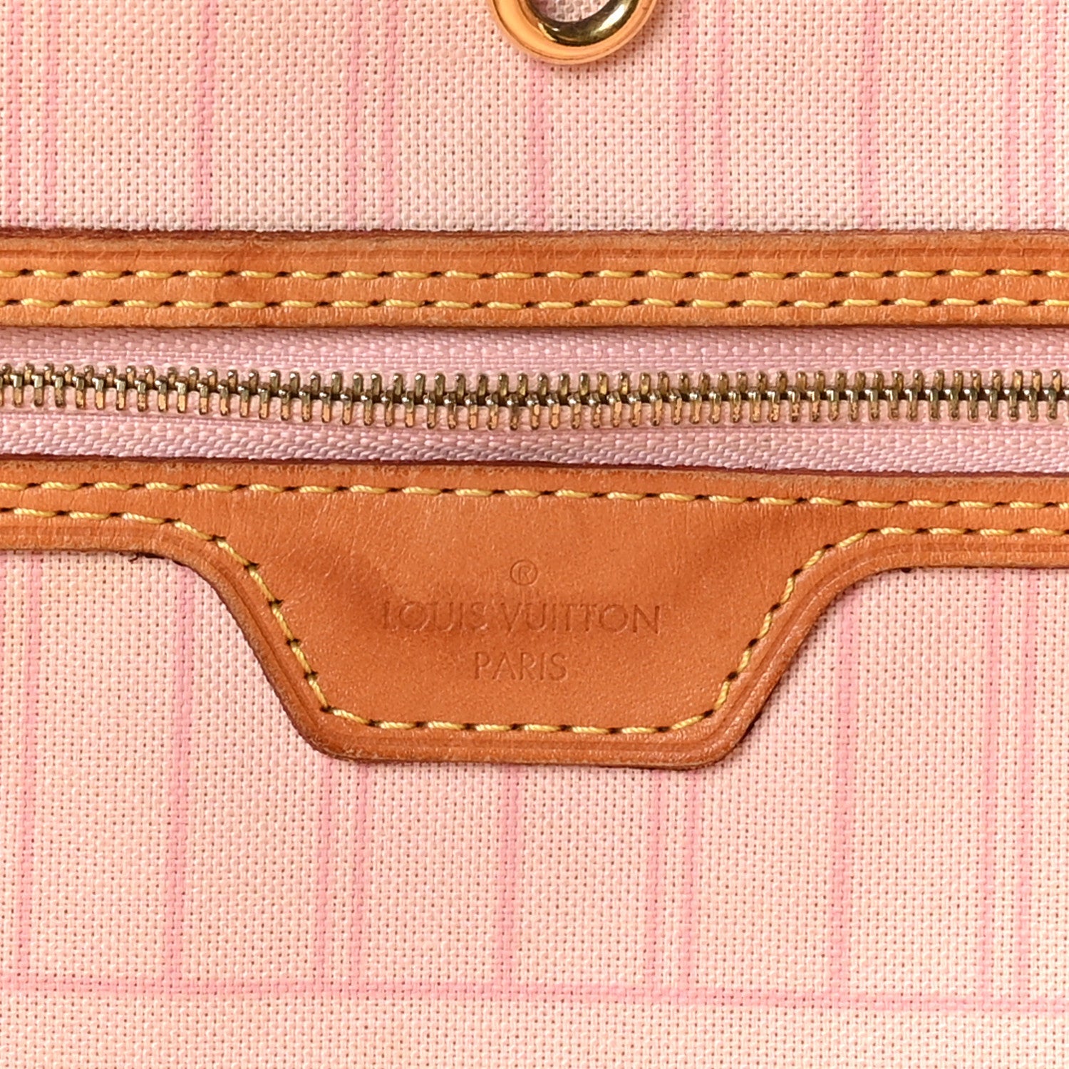 Louis Vuitton Damier Azur Neo Neverfull GM Rose Ballerine