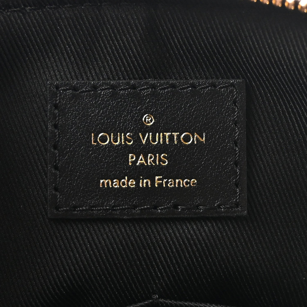 Louis Vuitton Damier Ebene Odeon Tote PM Black