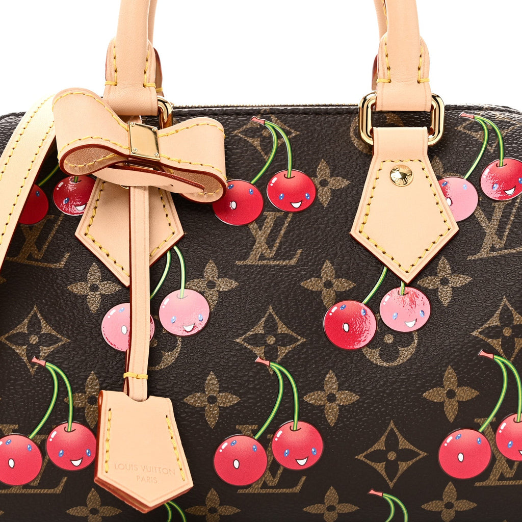 Louis Vuitton LV X TM Monogram Cerises Speedy Bandouliere 20