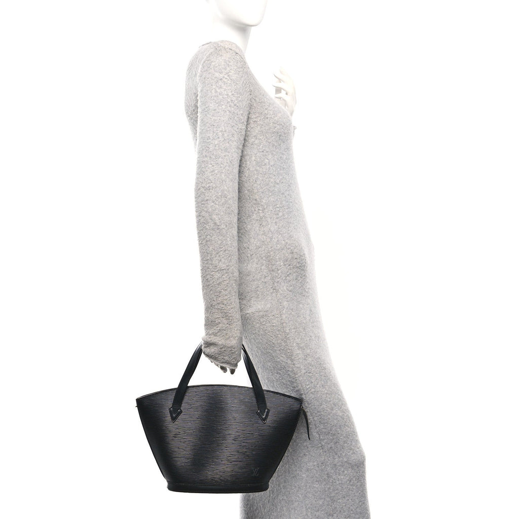 Louis Vuitton Epi Saint Jacques PM Black