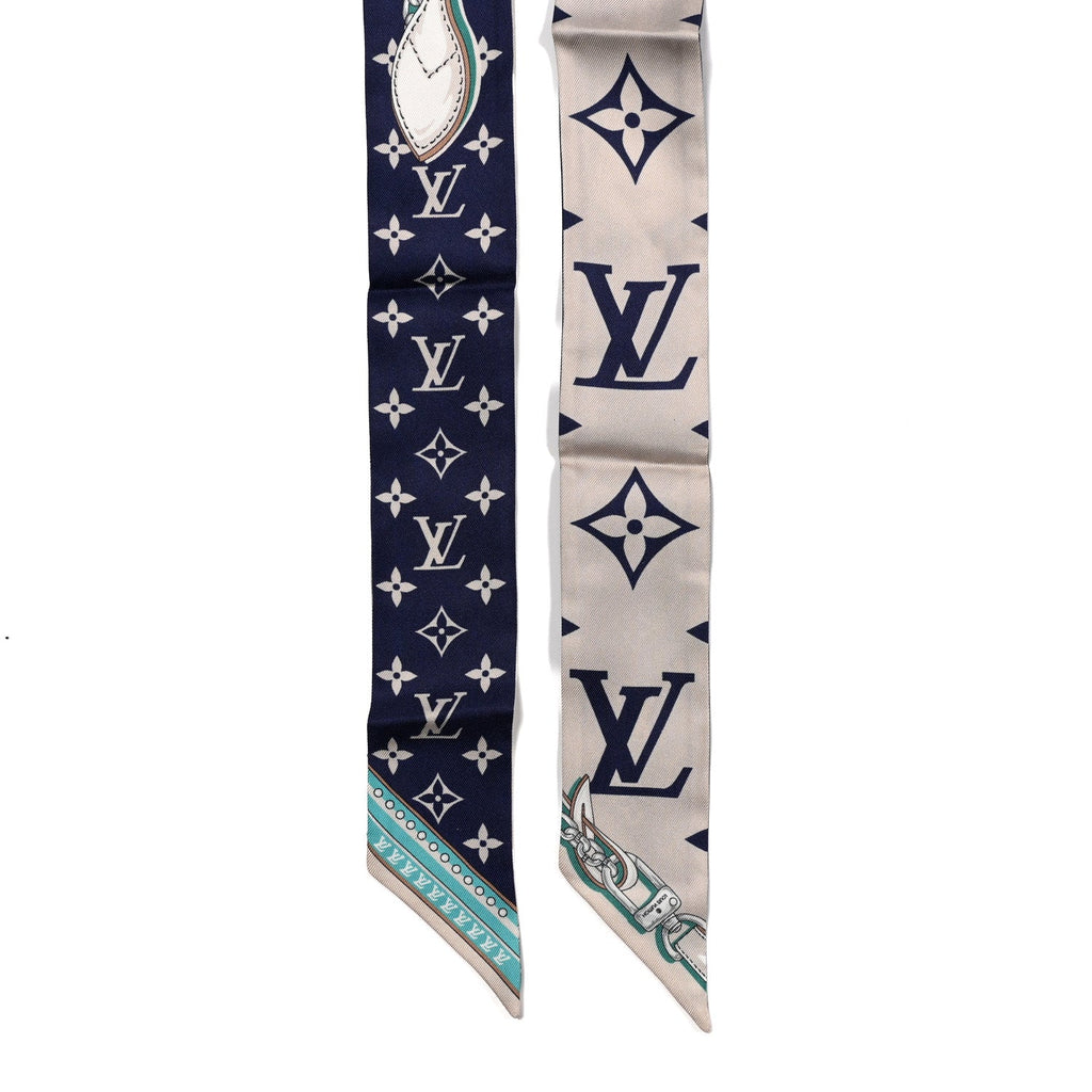 Louis Vuitton Silk Ultimate Monogram BB Bandeau Bleu Marine