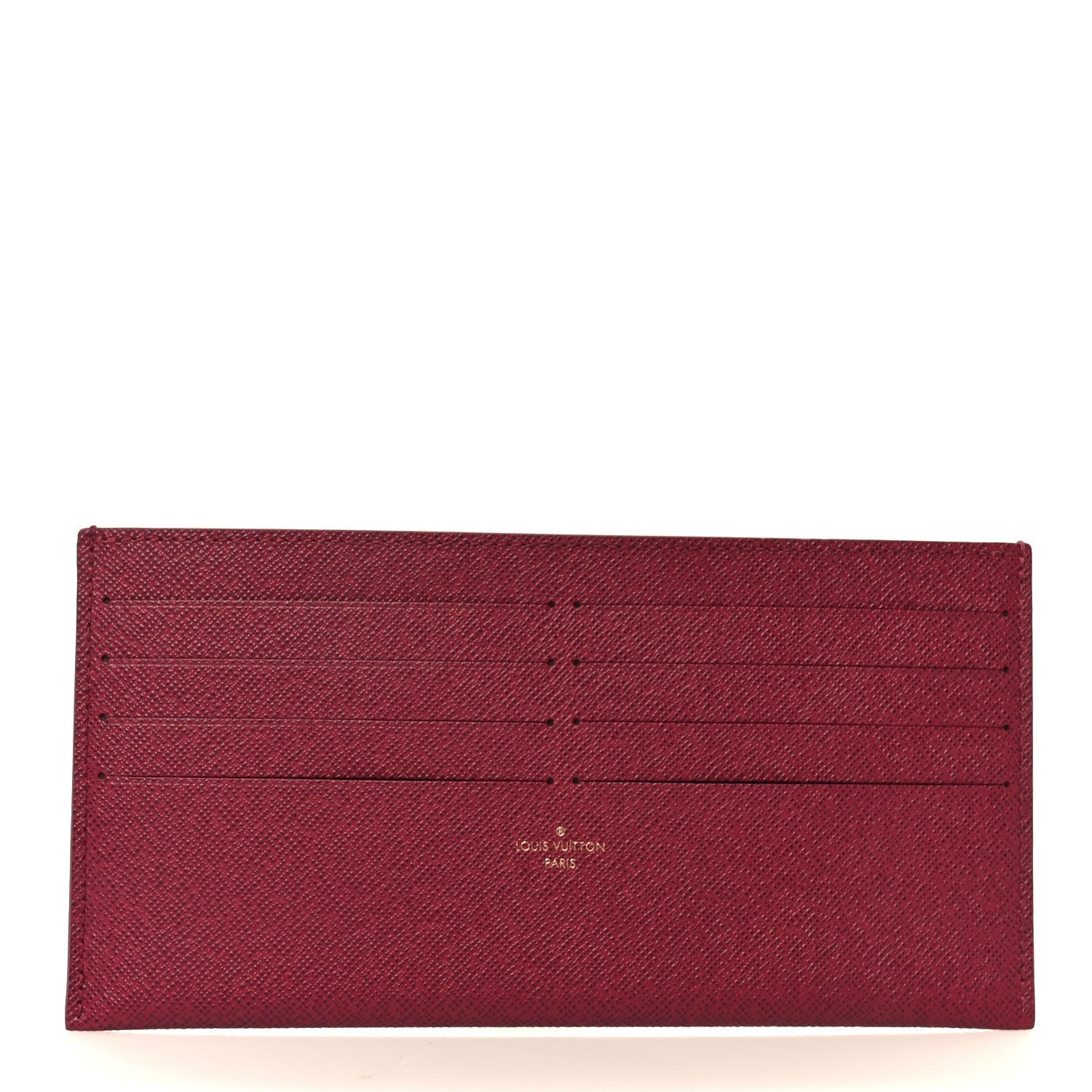Louis Vuitton Calfskin Pochette Felicie Card Holder Insert Fuchsia