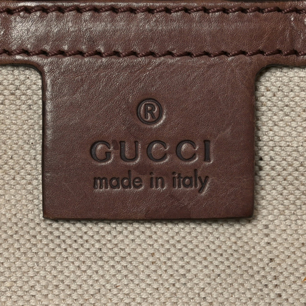 Gucci Calfskin Soft Icon Tote Pink Tan