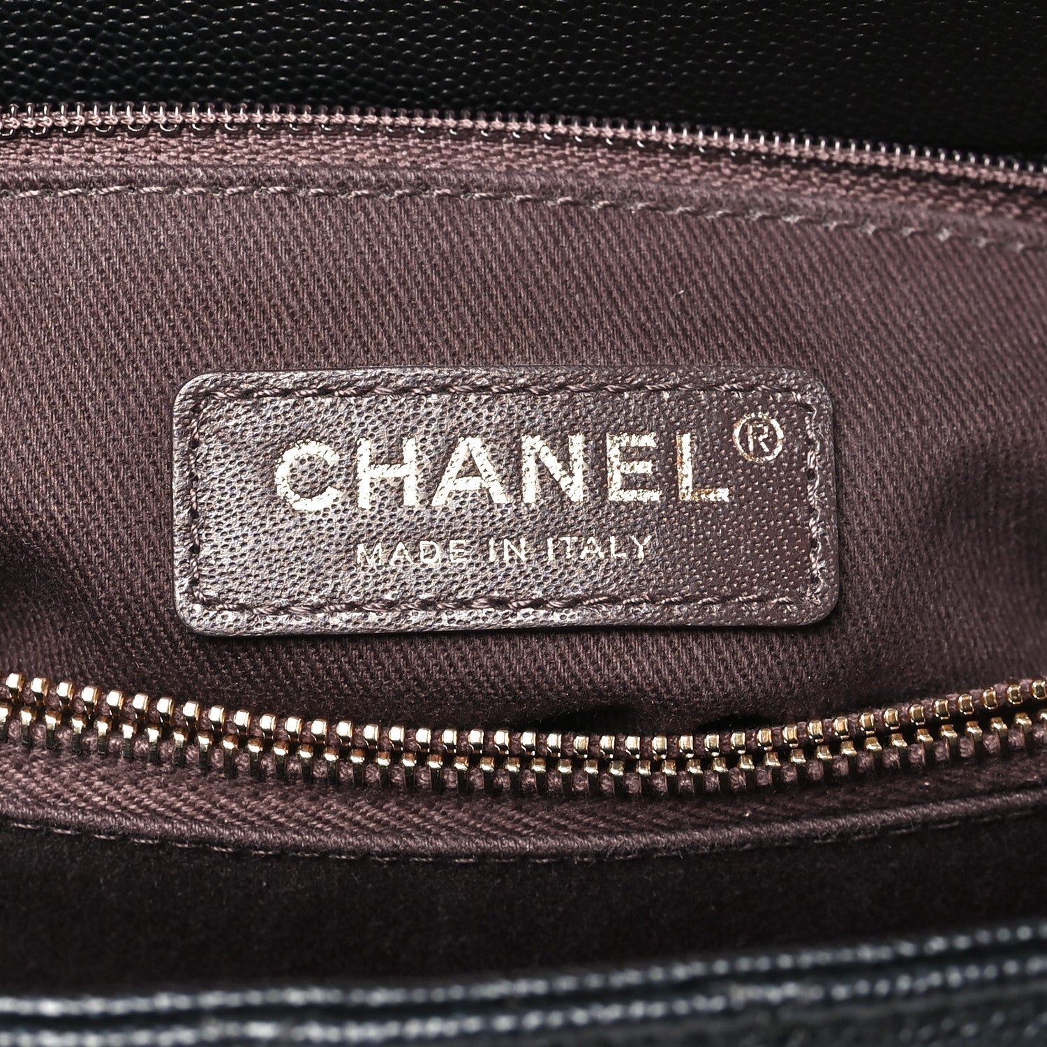Chanel Caviar Quilted Small Coco Chain Handle Flap Black