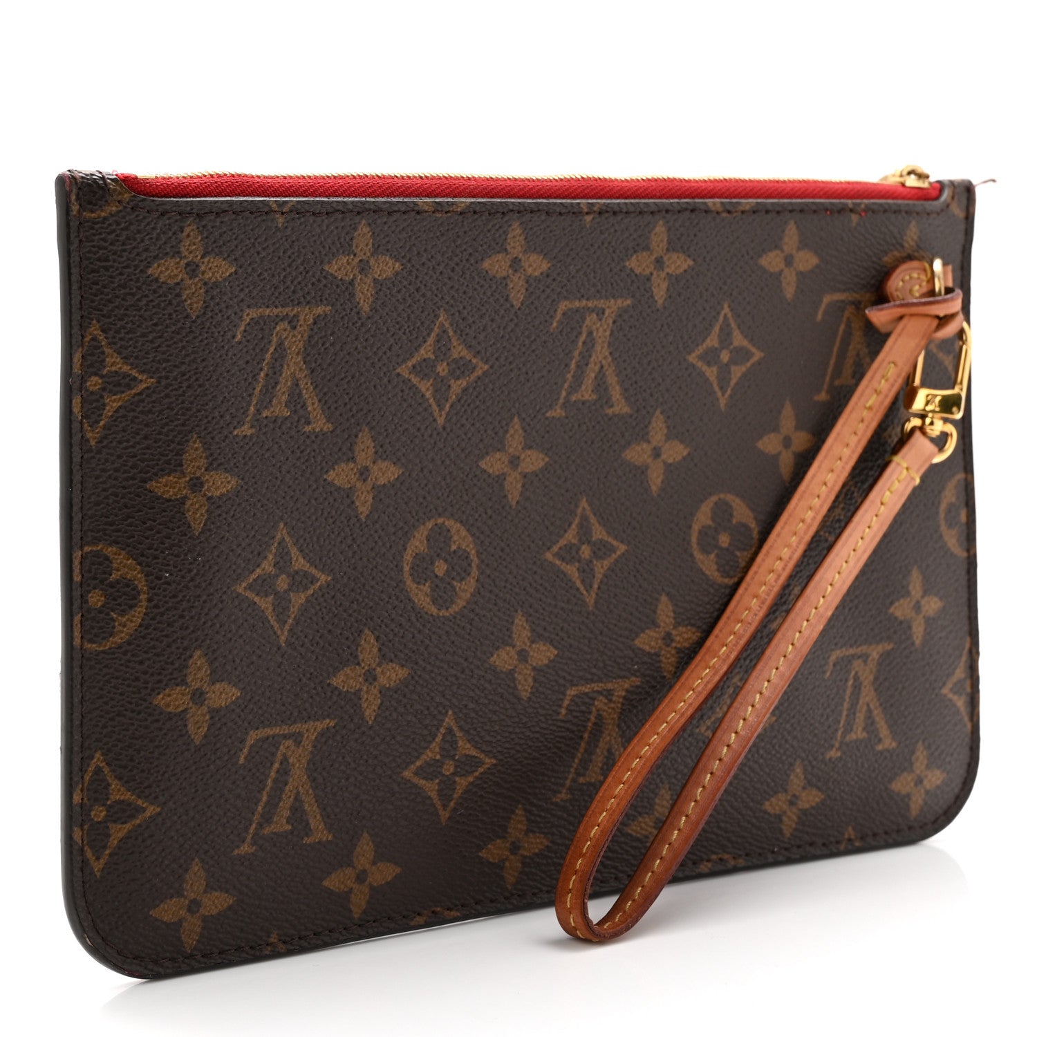 Louis Vuitton Monogram Neverfull MM GM Pochette Cherry