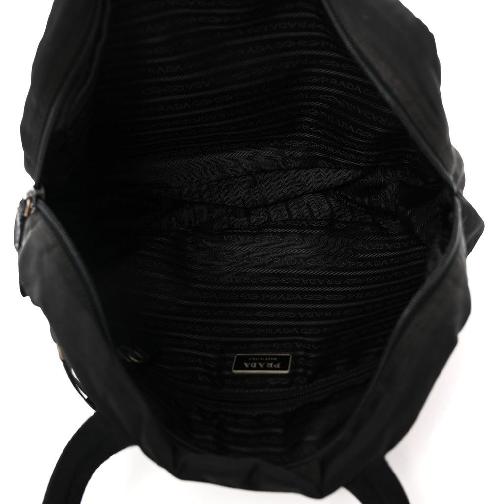 Prada Tessuto Nylon Tote Black