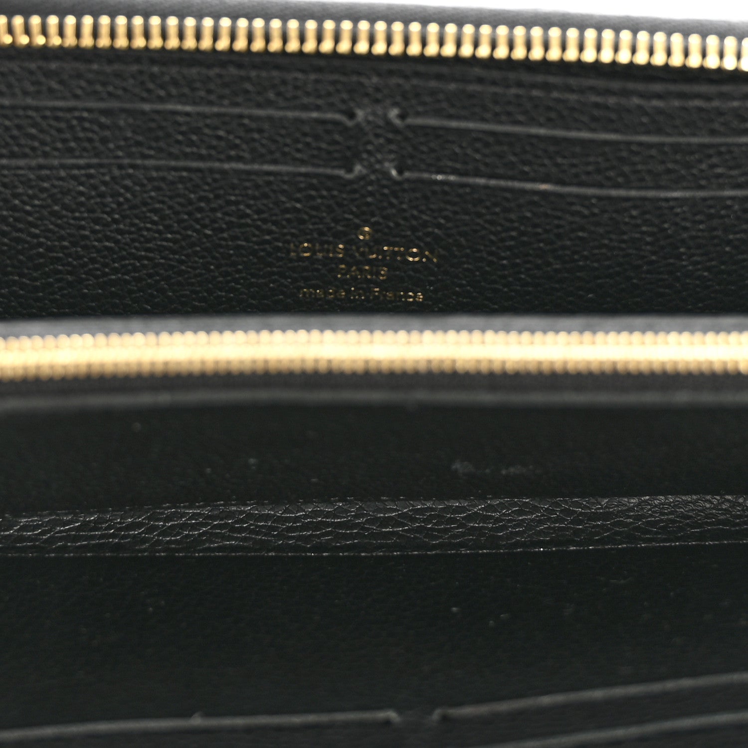 Louis Vuitton Empreinte Clemence Wallet Black