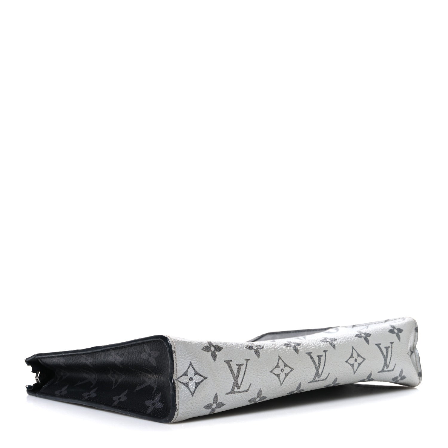 Louis Vuitton Monogram Eclipse Split Pochette Voyage MM
