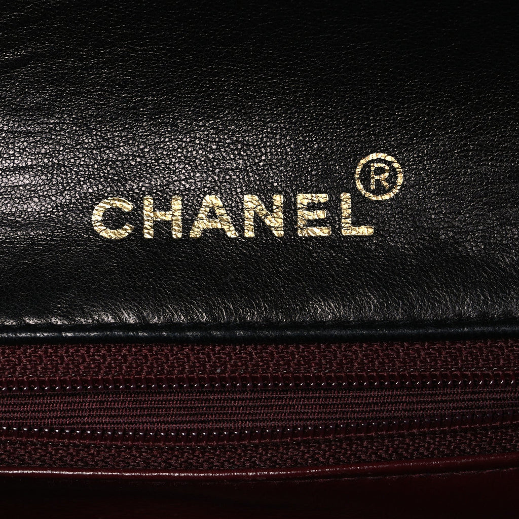 Chanel Lambskin Quilted Mini Square Flap Black