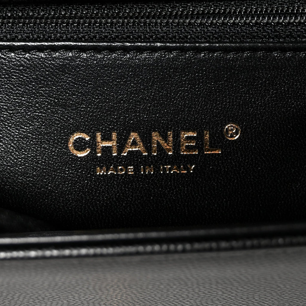 Chanel Caviar Quilted New Medium Boy Flap Black