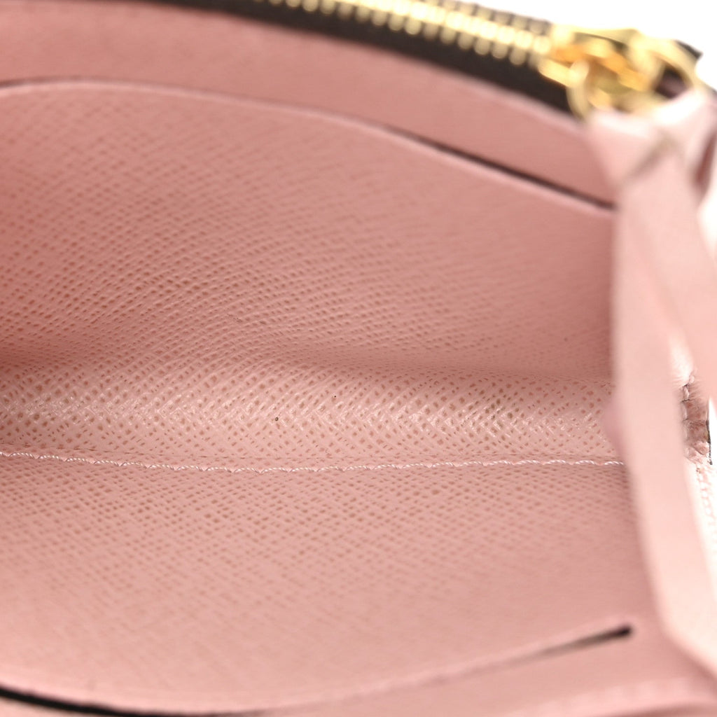 Louis Vuitton Monogram Rosalie Coin Purse Rose Ballerine