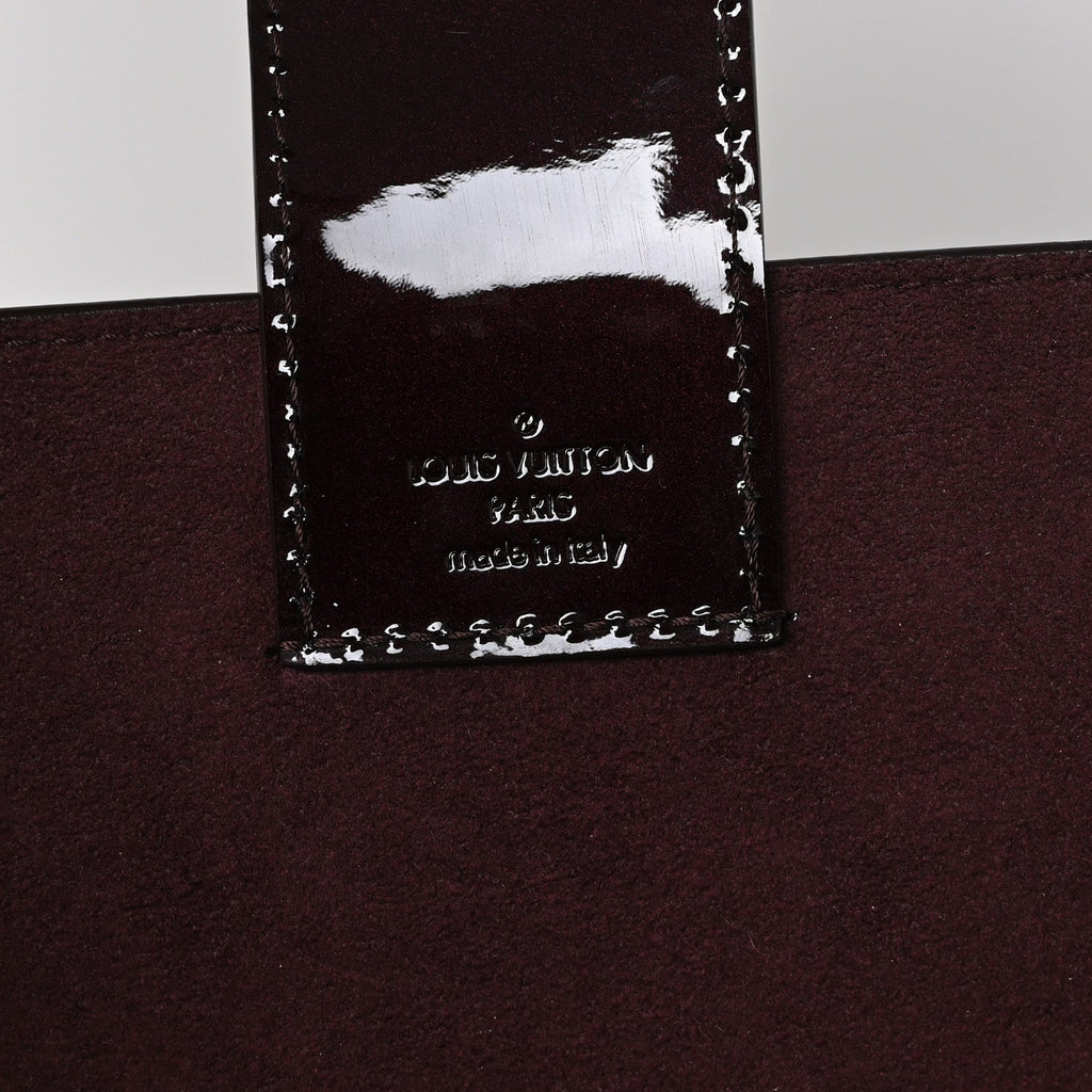 Louis Vuitton Vernis Long Beach MM Amarante