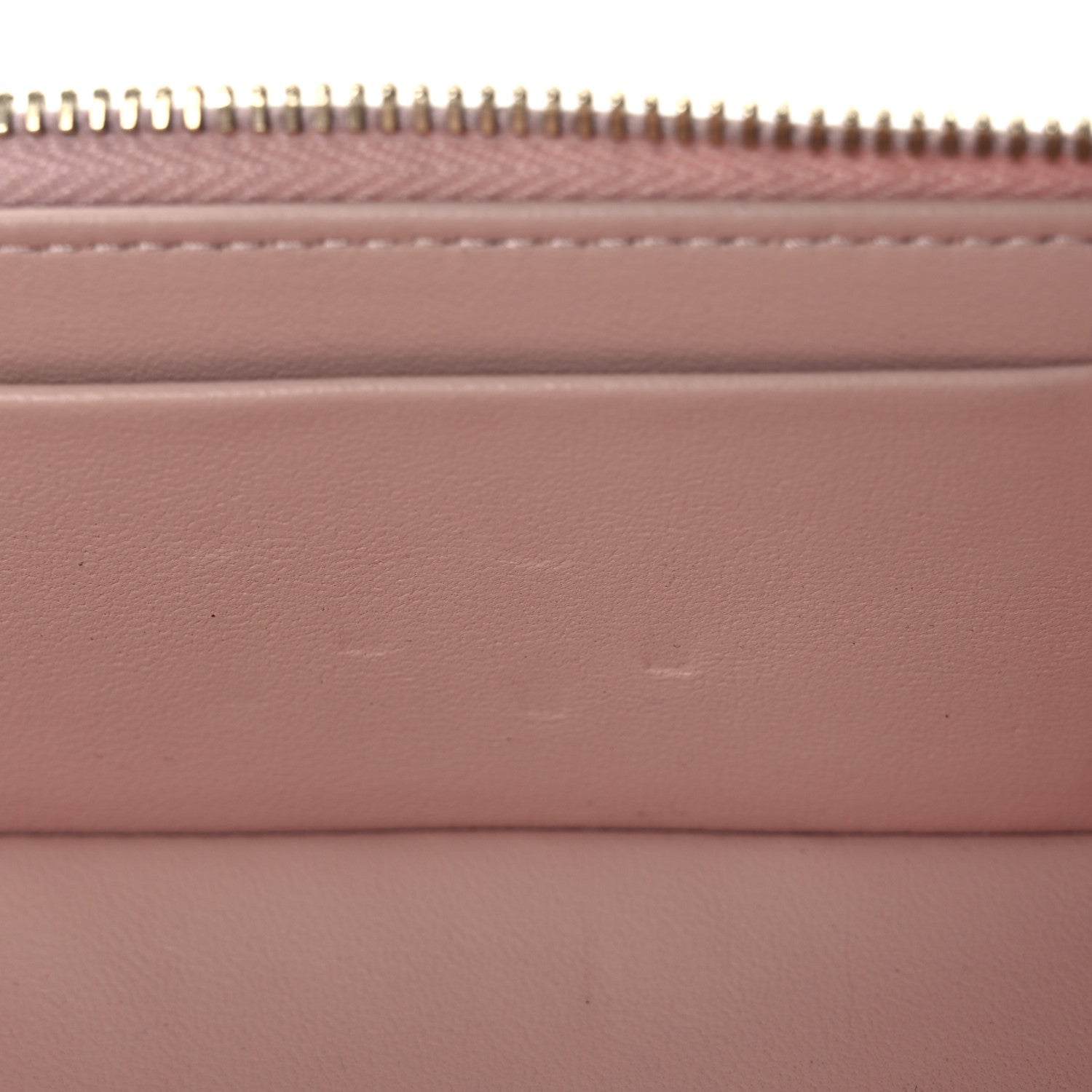 Chanel Shiny Lambskin Quilted Top Handle Vanity Case With Chain Pink